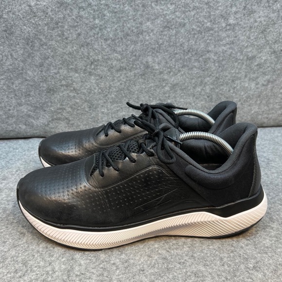 Johnston & Murphy TRUFOAM+ Men's Black Leather Lace-Up Sneakers Shoes Size 11.5